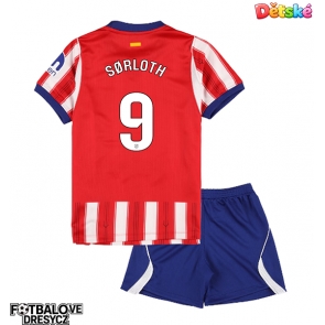 Atletico Madrid Alexander Sorloth #9 Dětské Domácí dres komplet 2026-27 Krátký Rukáv (+ trenýrky)